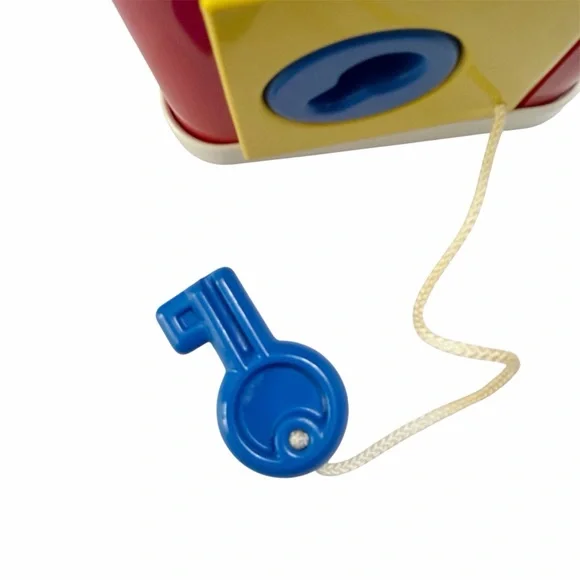 Ambi Toys | Vintage Lock Box Shape Sorter Toy Key Colorful Baby Learning - Picture 4 of 8